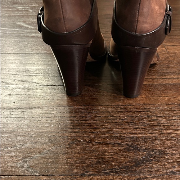 Cole Haan Women’s Brown Leather Knee-High Boots Size 9 - Picture 5 of 7